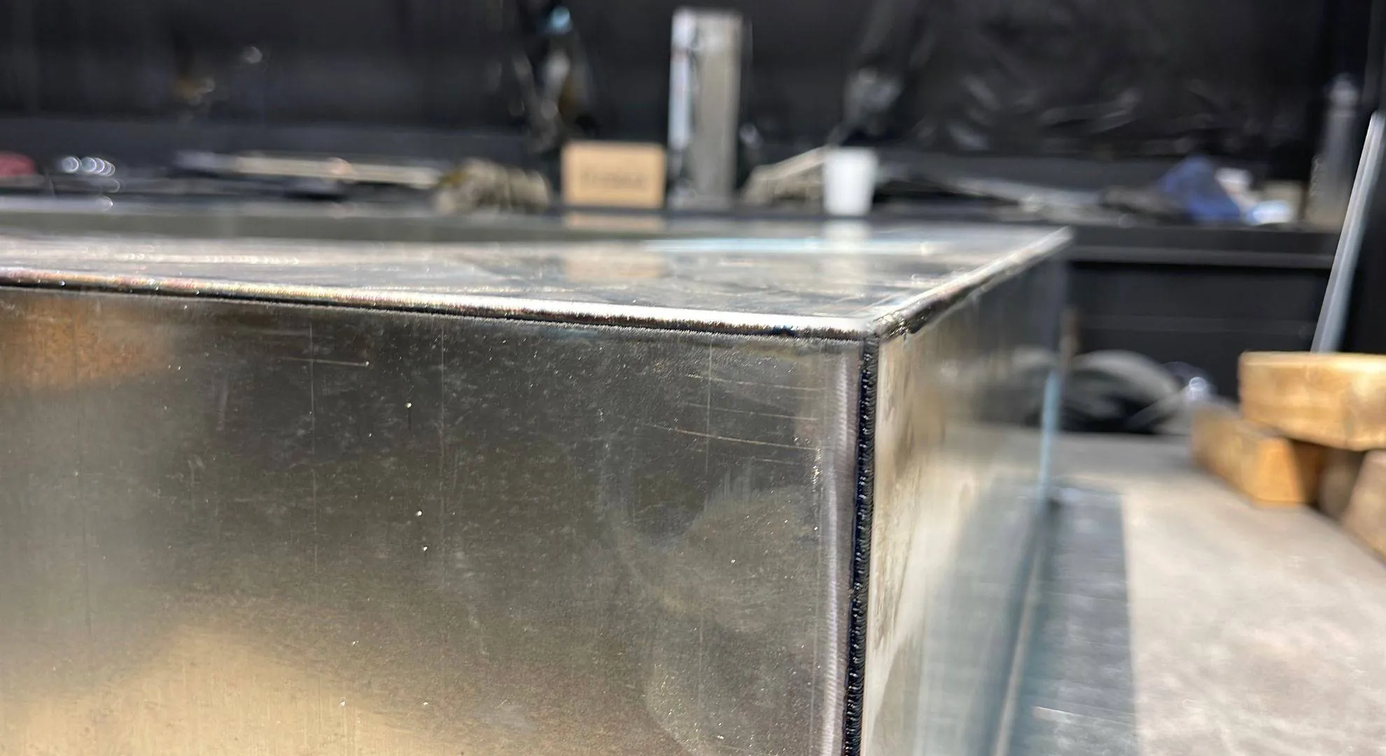 welded metal
